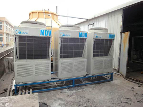 北京望京SOHO空調維修:約克中央空調安裝水機步驟